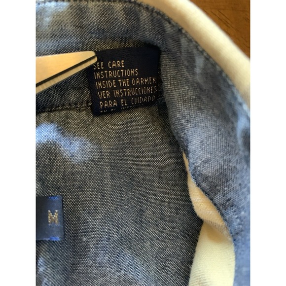 Roper Long Sleeve Button Down Shirt Men's‎ M Yellow Plaid Western Cowboy Rodeo - Picture 9 of 14